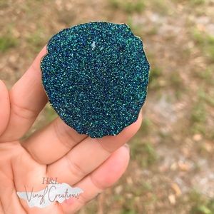 🎉CLEARENCE🎉Glitter geode popsocket